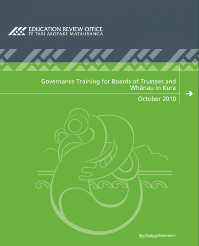 Ngā Whakangungu Kāwanatanga mā ngā Poari Whakahaere me ngā Whānau i roto i ngā Kura - Governance Training for Boards of Trustees and Whānau in Kura